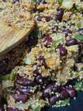 Quinoa cu fasole roșie și legume