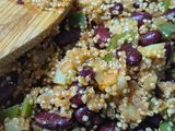 Quinoa cu fasole roșie și legume