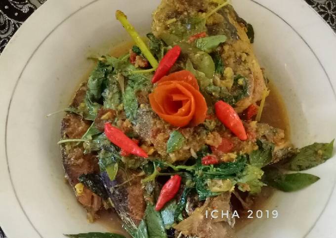 Ikan terkulu masak woku