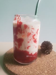 Foto resep Korean Strawberry Milk