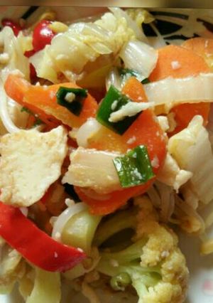 Foto resep Oseng sayur pelangi