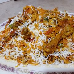A picture of BIRYANI my 3rd love ♥️.