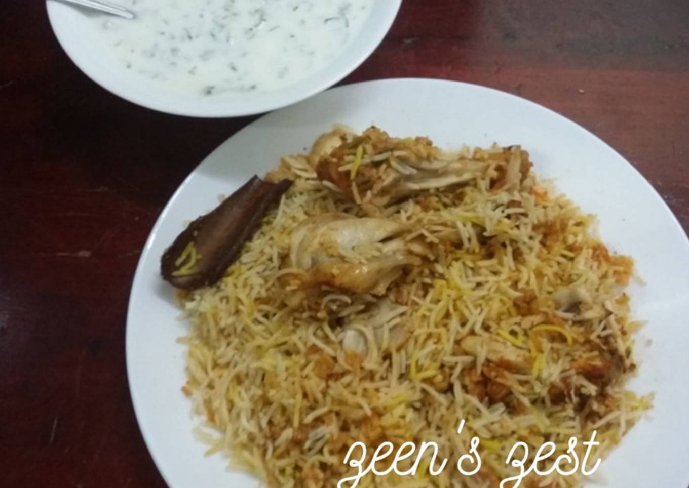 Awadhi Chicken Biryani