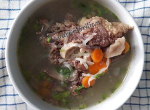Foto resep Sop iga sapi mantul@tips daging super empuk