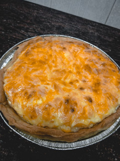 Una foto de Quiche de bacon y queso