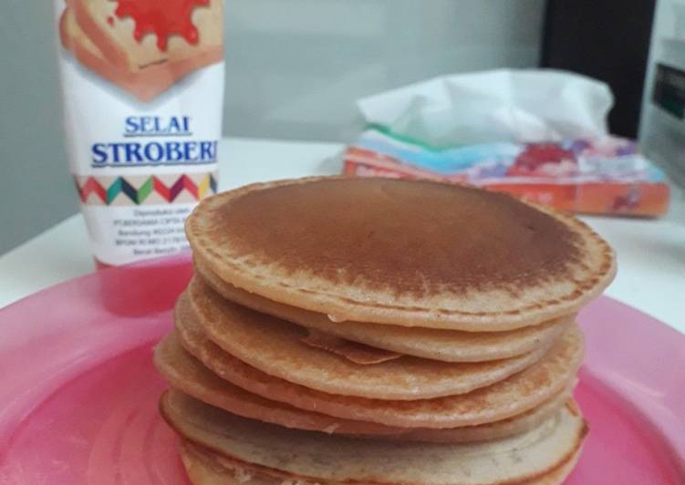 Cinnamon chocolate pancake bahan menyesuaikan isi kulkas ๐