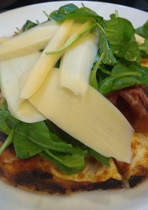 Una foto de Masa de pizza sin aceite