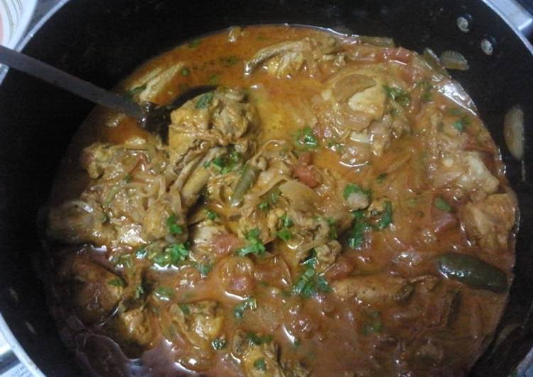 Spicy chicken curry