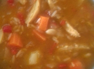 Una foto de Guiso de mondongo con arroz