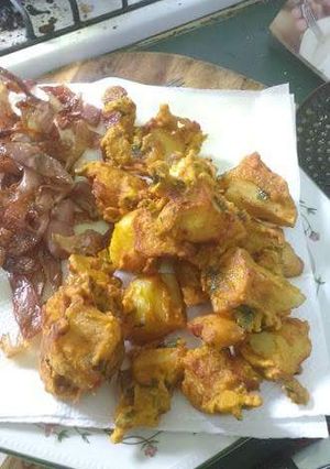 A picture of Tumeric Bajia.