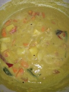 வெஜிடபிள் குருமா (Vegetable kurma recipe in tamil) செய்முறை முக்கிய புகைப்படம்