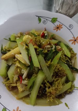 Foto resep Tumis bunga pepaya