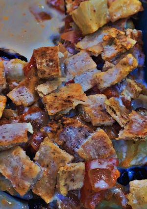 صورة لوصفة سلطة فتوش باللبن