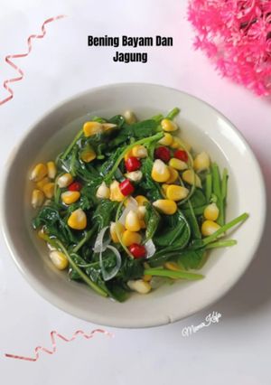 Foto resep Bening Bayam Jagung