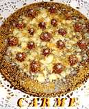 Tarta sin gluten con turrón de chocolate Suchard