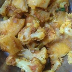 A picture of Masala ghobhi.