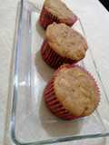 Muffins de manzana canela