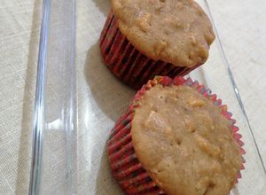 Una foto de Muffins de manzana canela