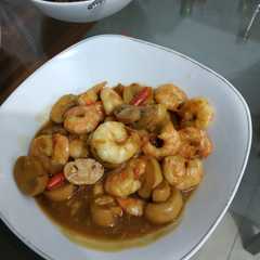 รูปของ Udang Jamur Saus Tiram