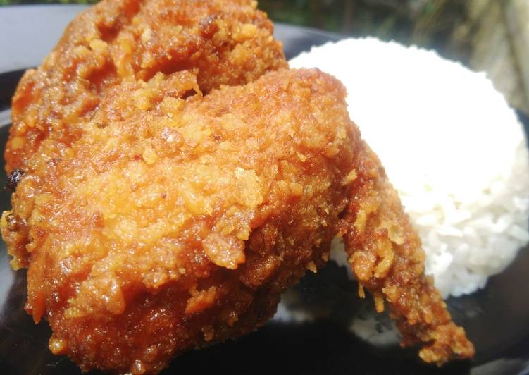 HOT Spicy Fried Chicken (Simple)