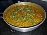 Indiai, gombás-zöldborsó curry (Matar Mushroom)