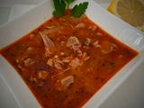 شوربة اللحم الشتوية بالطماطم🍖🍖🍅🍅