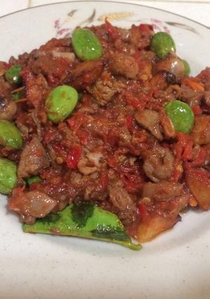 Foto resep Sambal Goreng Pete Ati Ampela