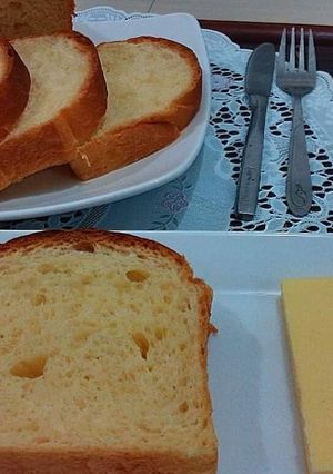 Hình của món Bánh mì bơ mềm.