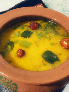 A picture of Daal chawal.
