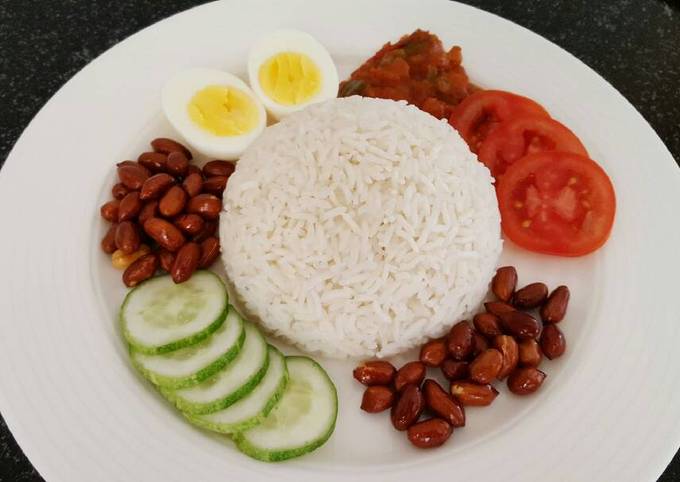 How to Make Perfect Coconut Rice / Nasi Lemak / Nasi Uduk