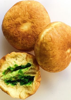Foto resep Donat Kacang Hijau Pandan