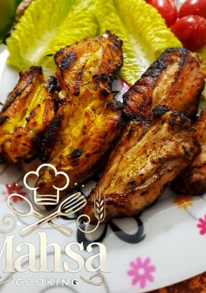 عکسی از دستور بال کبابی