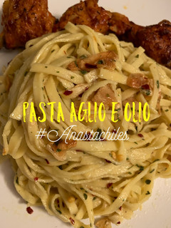 Foto resep Pasta Aglio e Olio