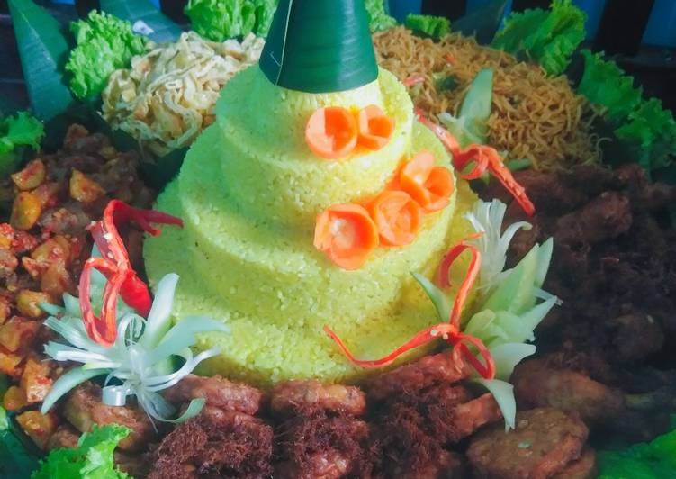 Resep Nasi Tumpeng ulang tahun Anti Gagal