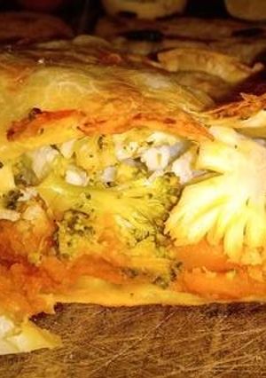 Una foto de Tarta de verduras