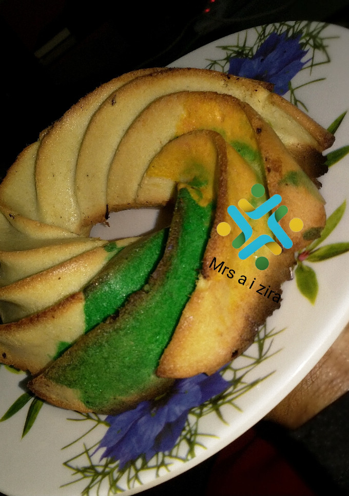 A picture of Simple vanilla cake.