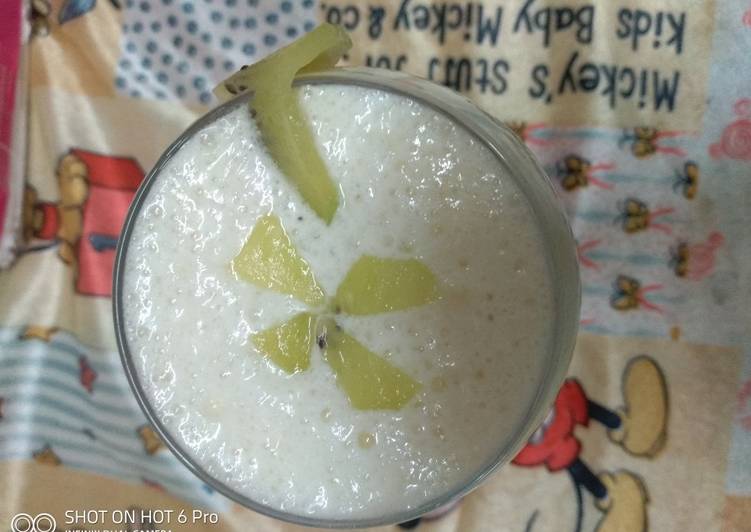 Easiest Way to Prepare Award-winning Kiwi smoothie#4wkschallenge