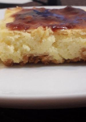 Una foto de Torta soufflé (tipo cheesecake)