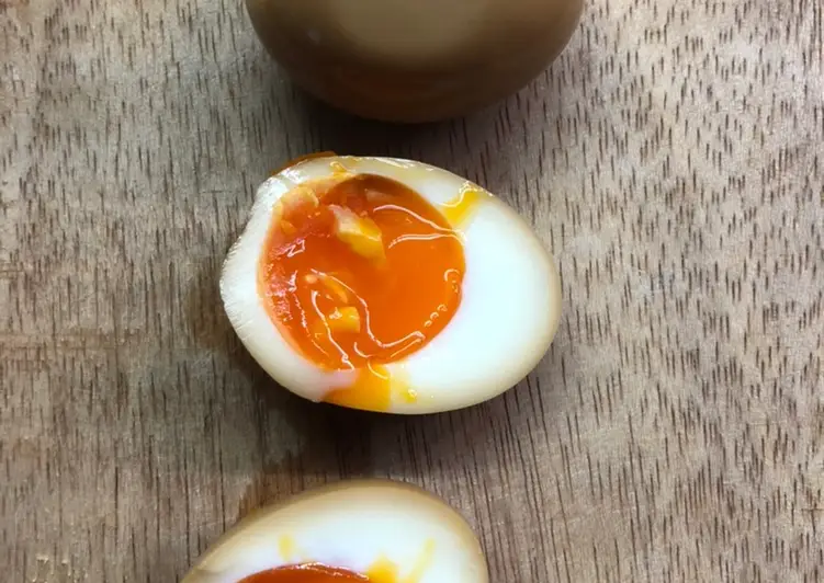 Masakan Populer Telur ramen / Ajitsuke tomago Enak Sempurna