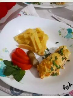 عکسی از دستور رول مرغ (مزه دار کردن مرغ)