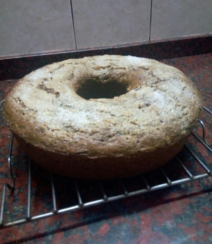 Una foto de Budín de ciruelas y nueces