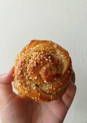 รูปของ อาหารตุรกี Fındık ezmesi çörek ขนมปังเนยถั่ว อาหารเช้า,อาหารว่าง