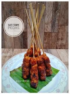 Foto resep Sate Tempe Pedas