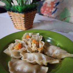 A picture of Siomay dumpling.
