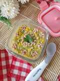 (Menu MPASI 12+) Bubur Jagung Brokoli Ayam