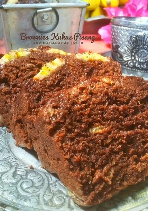 Foto resep Brownies Kukus Pisang #Pr_BrowniesDcc