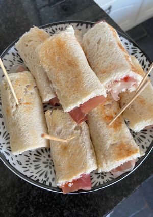 Une photo de Roulés croques monsieur 🧀