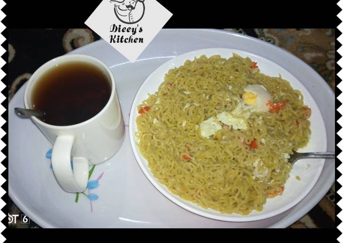 Easiest Way to Make Delicious Indomie with Tea