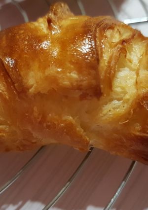 Une photo de Croissants ou pains au chocolat