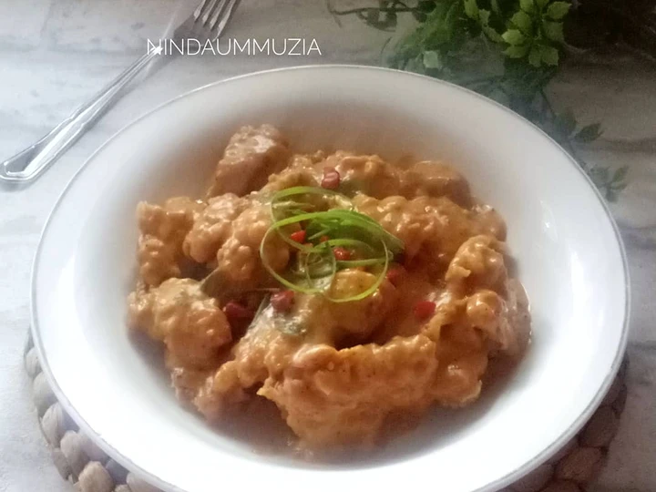 Cara Mudah Membuat Resep Ayam Saos Telur Asin yang  Bikin Ketagihan Anti Ribet, Sempurna
